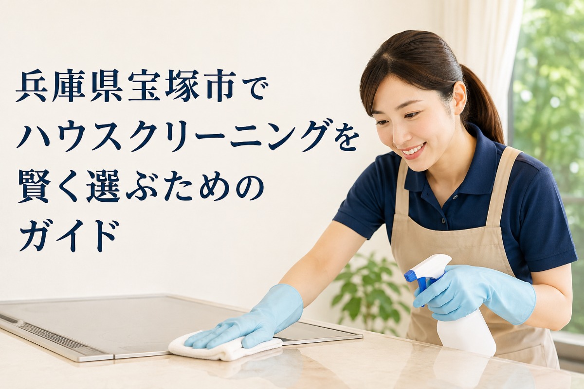 兵庫県宝塚市でハウスクリーニングを賢く選ぶためのガイド
